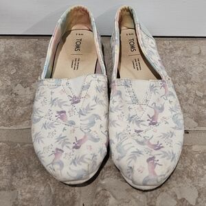 Toms Alpargata unicorn flats